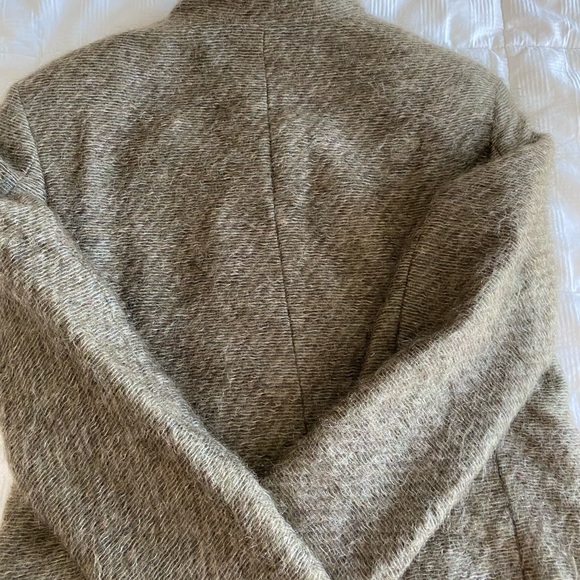 Ann Freedberg Designer Long Olive Green Mohair Jacket -Rebecca Jacket-Like New💚 - Picture 14 of 16